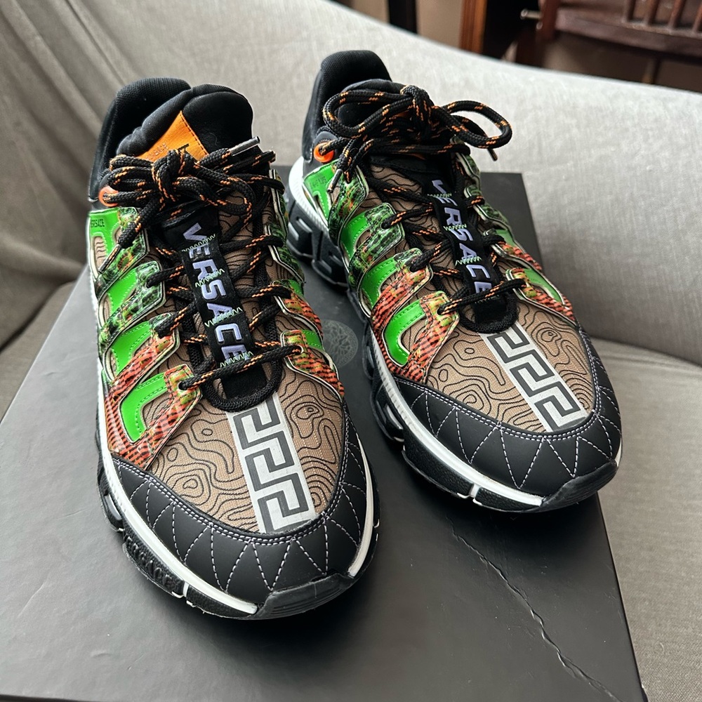 Men's Trigreca Sneakers Versace size 40